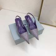 Prada high heel in purple 03 4cm - 1