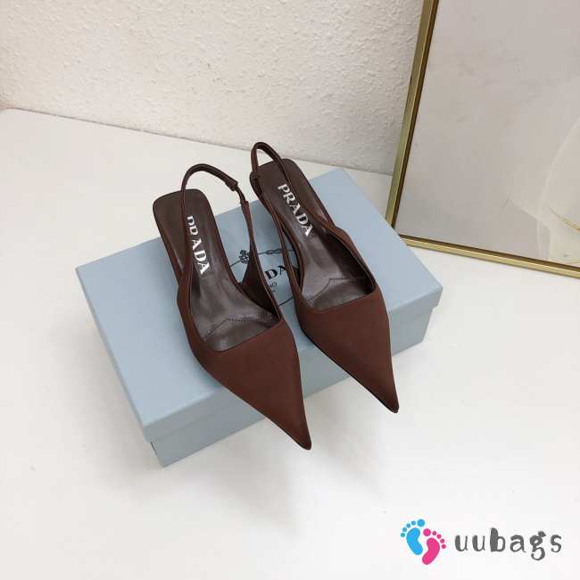 Prada high heel in brown 01 4cm - 1