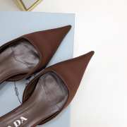 Prada high heel in brown 01 4cm - 2