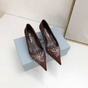 Prada high heel in brown 02 4cm - 1