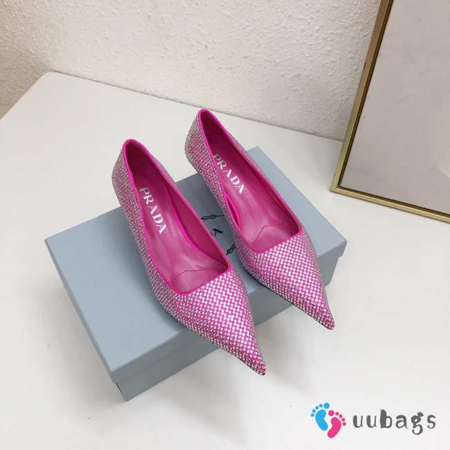 Prada high heel in pink 03 4cm - 1