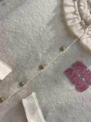 Miu Miu knitted cardigan in white - 3