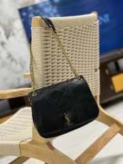 YSL Jamie 4.3 Small In Lambskin Bag Black 25x16x7cm - 5