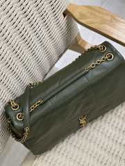 YSL Jamie 4.3 In Lambskin Large Supple Nappa Leather Bag Green 43×29×9cm - 4