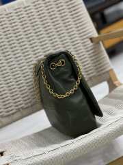 YSL Jamie 4.3 In Lambskin Large Supple Nappa Leather Bag Green 43×29×9cm - 6