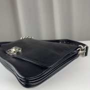 Balenciaga BB Soft Small Flap Bag In Black 24x3x14cm - 6