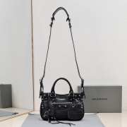 Balenciaga Neo Cagole Small Tote Bag In Black 24x15x5cm - 1