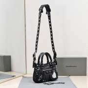 Balenciaga Neo Cagole Small Tote Bag In Black 24x15x5cm - 5