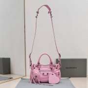 Balenciaga Neo Cagole Small Tote Bag In Pink 24x15x5cm - 1