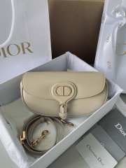 Dior Bobby East-West Bag Sand-Colored Box Calfskin In Beige 22x13x5cm - 1