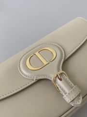 Dior Bobby East-West Bag Sand-Colored Box Calfskin In Beige 22x13x5cm - 6