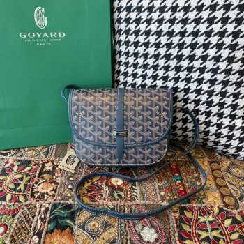 Goyard Belvedere PM Bag In Grey 22x7x17cm