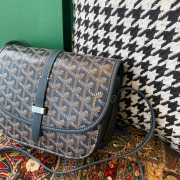 Goyard Belvedere PM Bag In Grey 22x7x17cm - 4