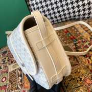 Goyard Belvedere PM Bag In White 22x7x17cm - 5