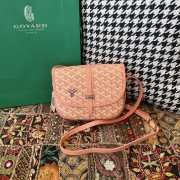 Goyard Belvedere PM Bag In Pink 22x7x17cm - 1