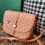 Goyard Belvedere PM Bag In Pink 22x7x17cm - 6