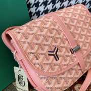 Goyard Belvedere PM Bag In Pink 22x7x17cm - 3