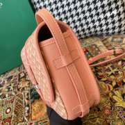 Goyard Belvedere PM Bag In Pink 22x7x17cm - 2