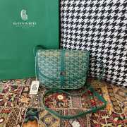 Goyard Belvedere PM Bag In Dark Green 22x7x17cm - 1