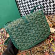 Goyard Belvedere PM Bag In Dark Green 22x7x17cm - 5