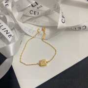 Celine square Arc de Triomphe pendant bracelet - 4