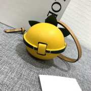 Loewe passion fruit small bag charm 12x11cm - 3