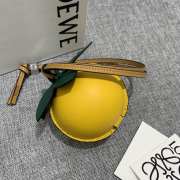 Loewe passion fruit small bag charm 12x11cm - 4