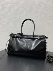 Prada large leather handbag 38.5x23x13cm - 6