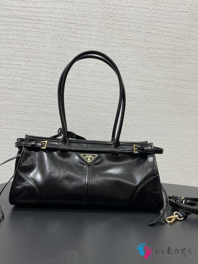 Prada medium leather handbag 32x15.5x12cm - 1