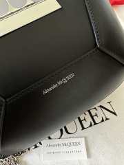 Alexander McQueen Jewelled Hobo Mini Bag in Black 12x20x4cm - 5