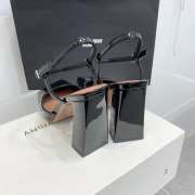 Amina Muaddi Charlotte Pump Black Patent 9.5cm - 6