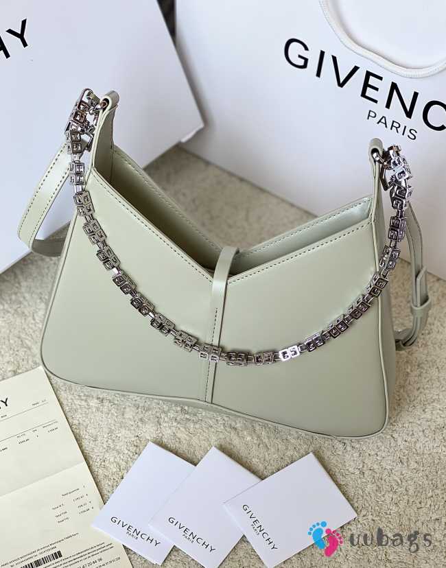 Givenchy Cut - Out Small Shoulder Bag In Grey 29x23x6cm - 1