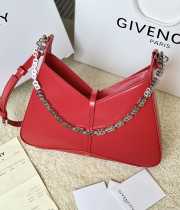 Givenchy Cut - Out Small Shoulder Bag In Red 29x23x6cm - 6