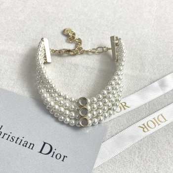 Dior pearl bracelet