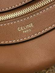 Celine Mini Romy In Supple Calfskin Tan 19x14x5cm - 2