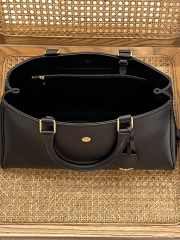 Celine Medium Appoline Bag In Supple Calfskin Black 37.5x22x16cm - 5