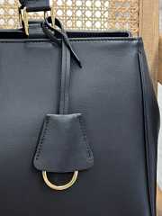 Celine Medium Appoline Bag In Supple Calfskin Black 37.5x22x16cm - 2