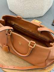 Celine Medium Appoline Bag In Supple Calfskin Tan 37.5x22x16cm - 2