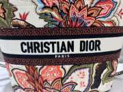 Dior Carrycot Bag Multicolor natural Albero della Vita embroidery 27x20x8cm - 2