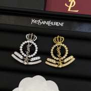 YSL crown brooch - 1