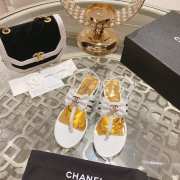 Chanel summer bow sandals in white - 1