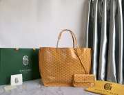 Goyard Artois Tote Bag In Yellow 39x32x19cm - 1