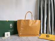 Goyard Artois Tote Bag In Yellow 39x32x19cm - 5