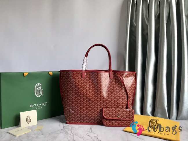 Goyard Artois Tote Bag In Red 39x32x19cm - 1