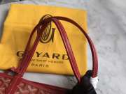 Goyard Artois Tote Bag In Red 39x32x19cm - 4