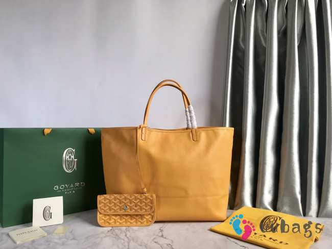 Goyard Anjou Tote Bag In Yellow 39x32x19cm - 1