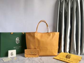 Goyard Anjou Tote Bag In Yellow 39x32x19cm