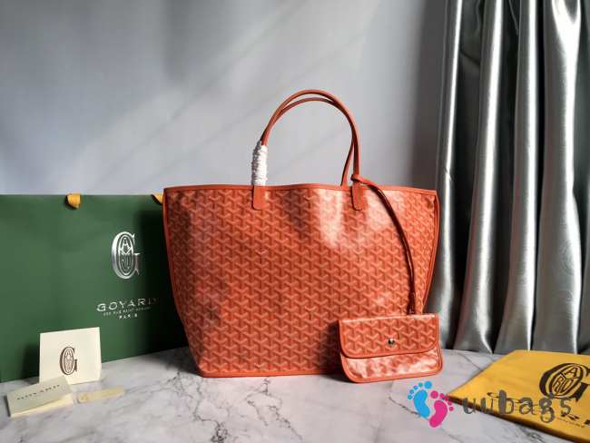 Goyard Artois Tote Bag In Orange 39x32x19cm - 1