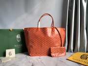 Goyard Artois Tote Bag In Orange 39x32x19cm - 1