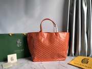 Goyard Artois Tote Bag In Orange 39x32x19cm - 5